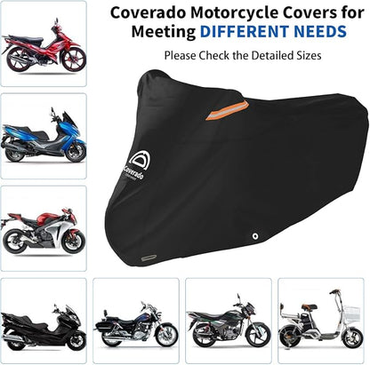 Motorcycle Cover All Season Waterproof Scooter Cover - Image 8