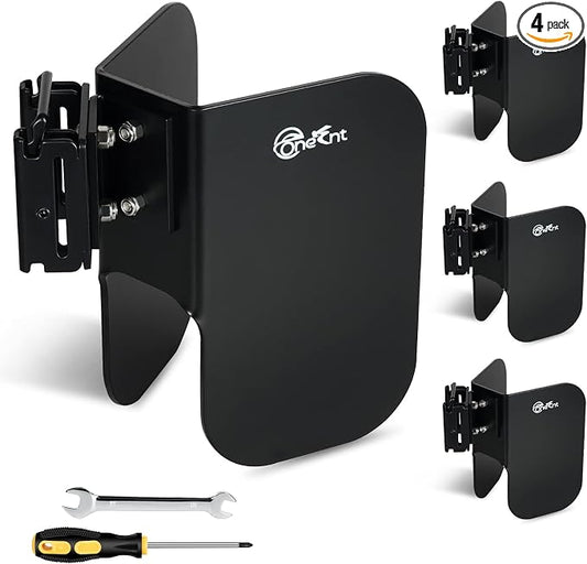 4 Pack E-Track Wheel Chock for E-Track System |E Track Motorcycle Wheel chocks by Onesnt