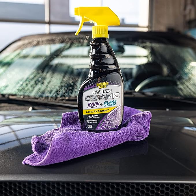 Invisible Glass 92183-6PK Hybrid Ceramic Rain Repellent and Glass Cleaner - Image 2