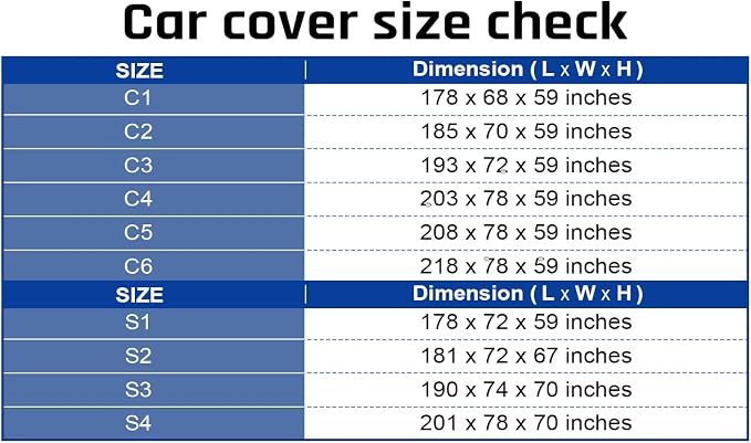 6 Layer Heavy Duty SUV Car Cover Waterproof All Weather Protection - Image 6