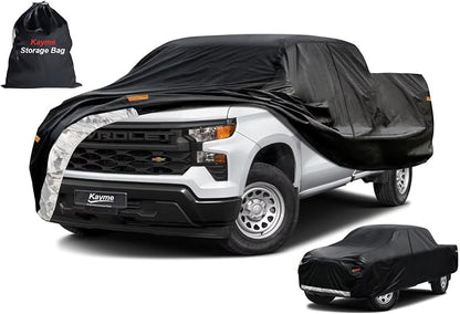 Kayme Truck Cover Custom Fit Chevy Silverado 1500 Regular Cab SB. Full Exterior by kayme