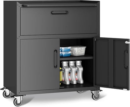 Metal Garage Storage Cabinet by VIYET