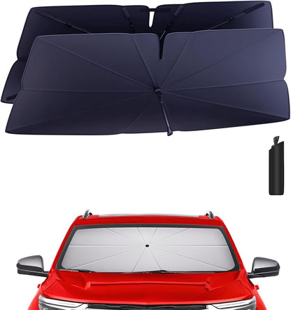 Windshield Sun Shade Umbrella: for Chevrolet Equinox-2018-2024 by HIMUMOY
