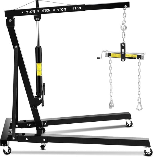 2 Ton Hydraulic Engine Hoist by GlowSol