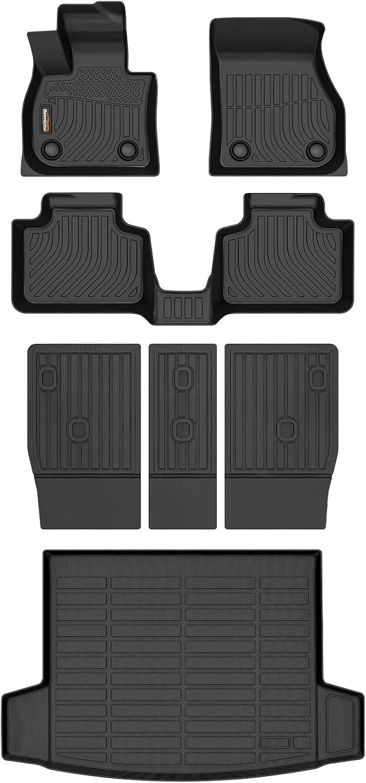 Binmotor-Floor Mats Cargo Liner Full Set by VisittheBinmotor