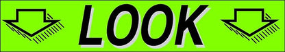 Ez-line Vinyl Windshield Stickers 3 Dozen 15 Inch Chartreuse Slogan Dealership - Image 5