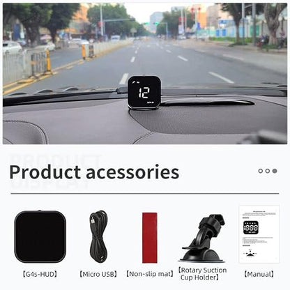 G4S Digital GPS Speedometer, Car HUD Heads Up Display - Image 8