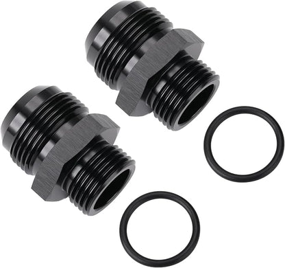 16AN Male Flare to 12AN ORB O-ring Boss Fuel Pump Rail Adapter Fitting Aluminum - Image 4