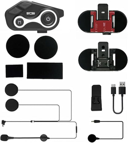 Motorcycle Bluetooth Intercom Helmet Headset - Image 8