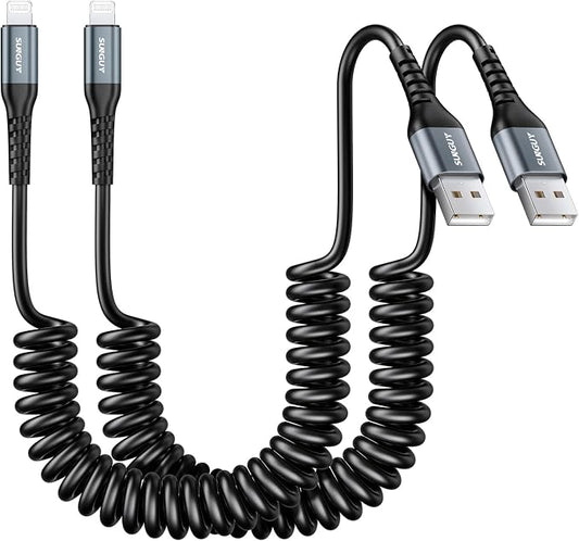 SUNGUY Coiled USB to Lightning Cable by SUNGUY