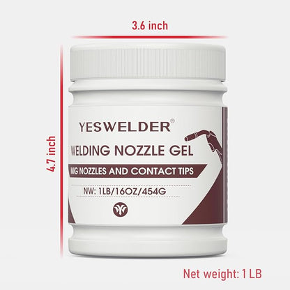 YESWELDER Welding Nozzle Gel for MIG Welding, Anti-Spatter Dip Gel for MIG - Image 7