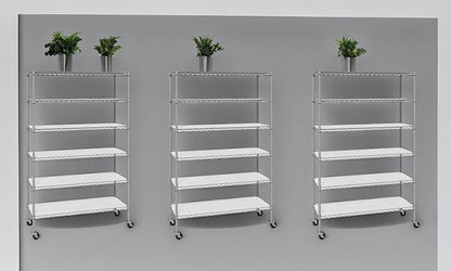 Organize in Style with The Members Mark 6-Tier NSF Heavy Duty Wire Shelving - Image 4