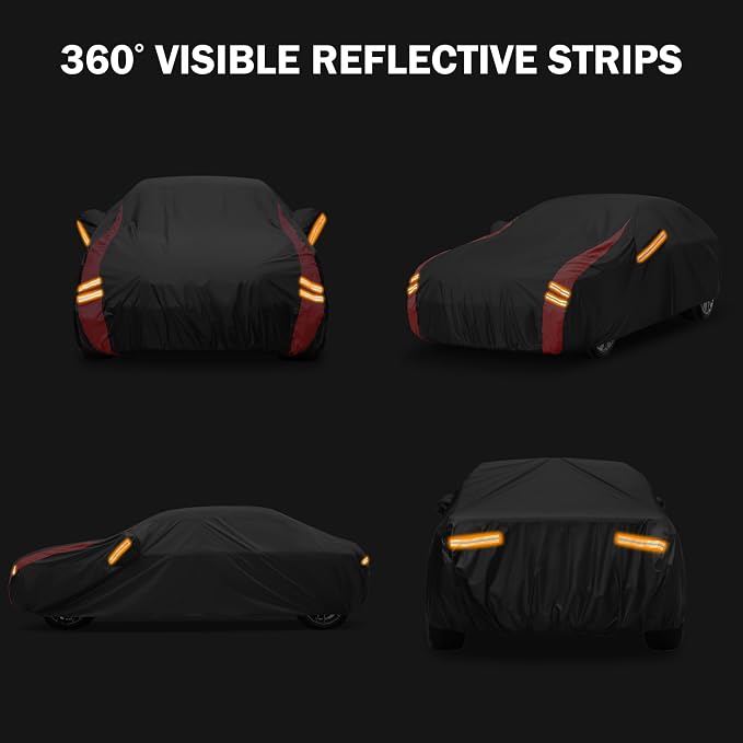 Car Cover Automobiles Waterproof All Weather - Image 4