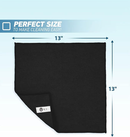 Microfiber Cleaning Cloth-50Pcs Ultra Soft Highly Absorbent Rags - Image 2