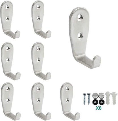 Stainless Steel Coat Hooks by MetalTools