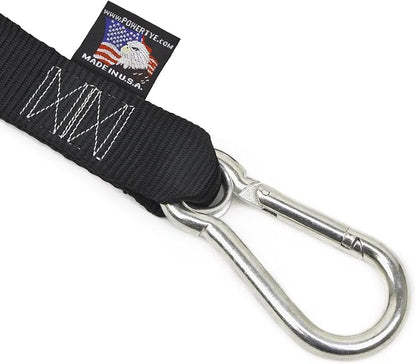 PowerTye - Made in USA - Extra Long Ratchet Tie Down Straps, Heavy Duty - Image 3