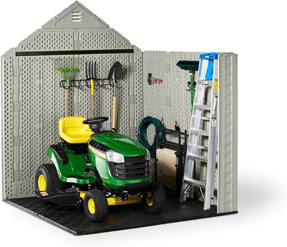 Rubbermaid 7 Foot by 7 Foot Weatherproof Outdoor Storage Shed - Image 10