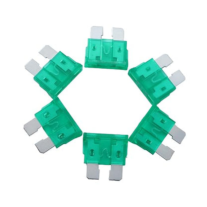 100 Pack Auto Fuses 30 AMP ATC/ATO Standard Regular Fuse Blade 30A Car Truck - Image 4
