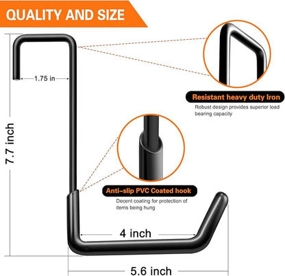 Rafter Hanger Large S Garage Hooks Bike Storage System Holder Organizer - Image 2