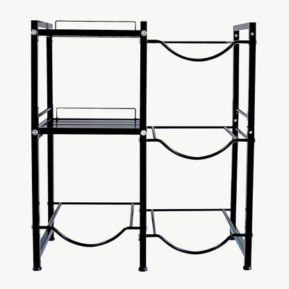 5 Gallon Water Jug Holder with 2 Storage Shelves, 3 Tier Water Bottle Holder - Image 7
