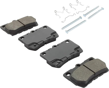 Premium Ceramic Rear Brake Pads Compatible - Image 2