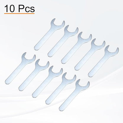 HARFINGTON 10pcs Small Wrench Open End Wrench 28x135x2.8mm Metric U-Shaped - Image 3