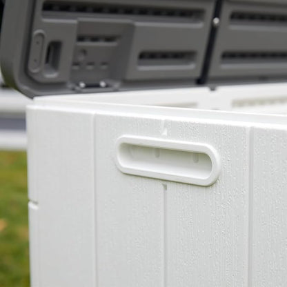 Premium Pro Edition 100 Gallon Lockable Resin Deck Box, Waterproof & - Image 5