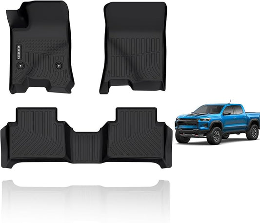 KELCSEECS® Floor Mats Custom for Chevrolet Chevy Colorado & GMC Canyon 2023 by KELCSEECS
