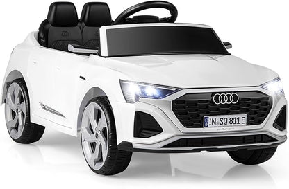 Licensed Audi SQ8 Ride on Car by OLAKIDS, 12V Kids Electric Vehicle by Wherethefairytalebegins