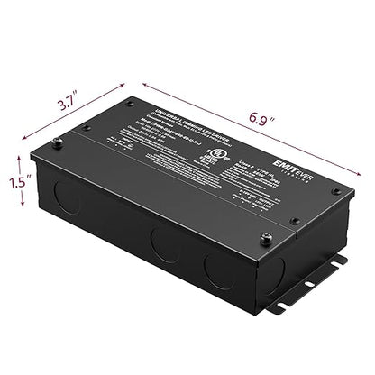 EMITEVER Dimmable Led Driver, 2 Packs 60W AC 110V-277V to DC 24V Transformer - Image 3