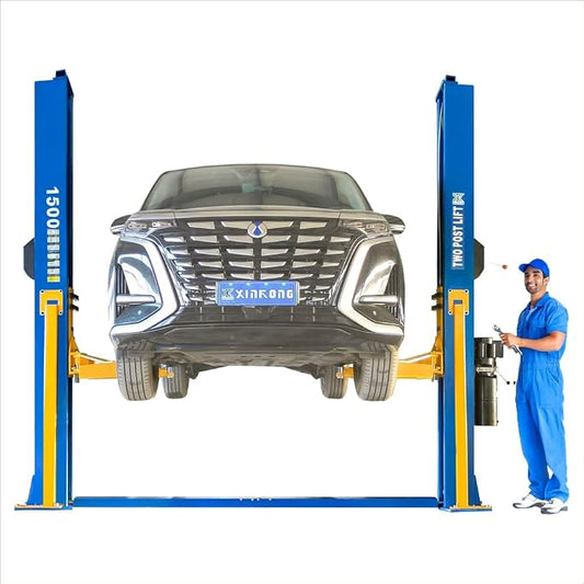 XK-1500 Auto Lift Car Lift Capacity 15000 Lbs Two Post Truck Hoist by XK