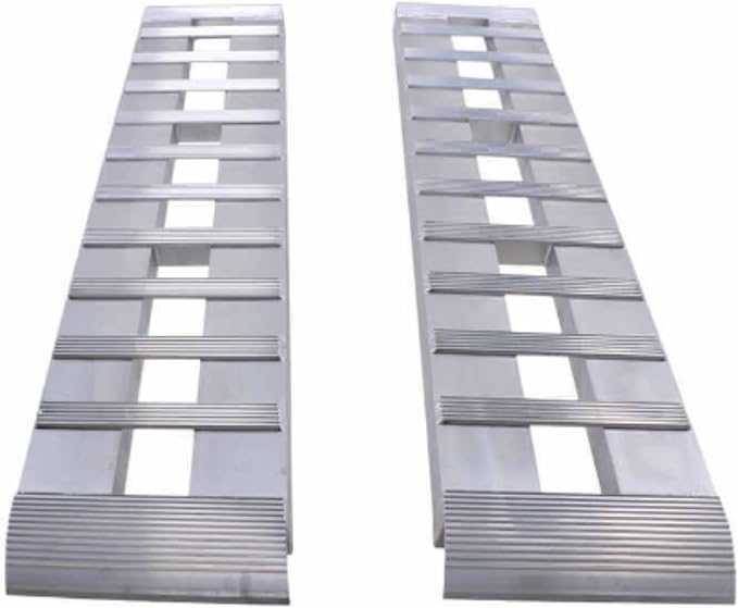 GEN-Y Heavy Duty Aluminum Ramps 8K Capacity Silver - Image 2