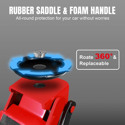 BIG RED 3 Ton Low Profile Hydraulic Floor Jack, Dual Pump 6600lbs Heavy-Duty - Image 6