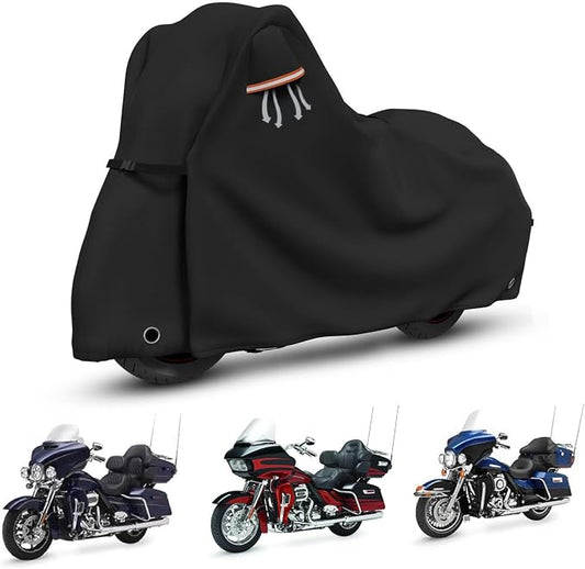 STARTWO Motorcycle Covers Waterproof Outdoor Storage by STARTWO