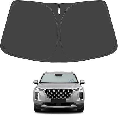 Proadsy for Hyundai Palisade 2020-2025 Windshield Sun Shade 4-Layer Foldable by Proadsy
