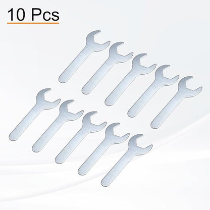 HARFINGTON 10pcs Small Wrench 24x120x2.3mm Metric U-Shaped Single Open Ended - Image 3