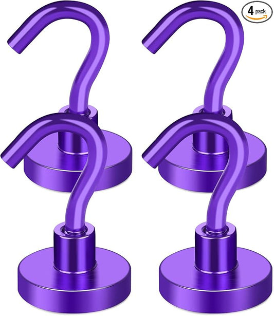 MIKEDE Magnetic Hooks Heavy Duty, 28LB+ Strong Magnets by MIKEDE