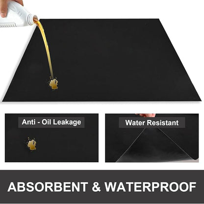 AAIN Oil Spill Mat, Garage Floor Mat, Absorbent Oil Pad, Premium Maintenance Mat - Image 3