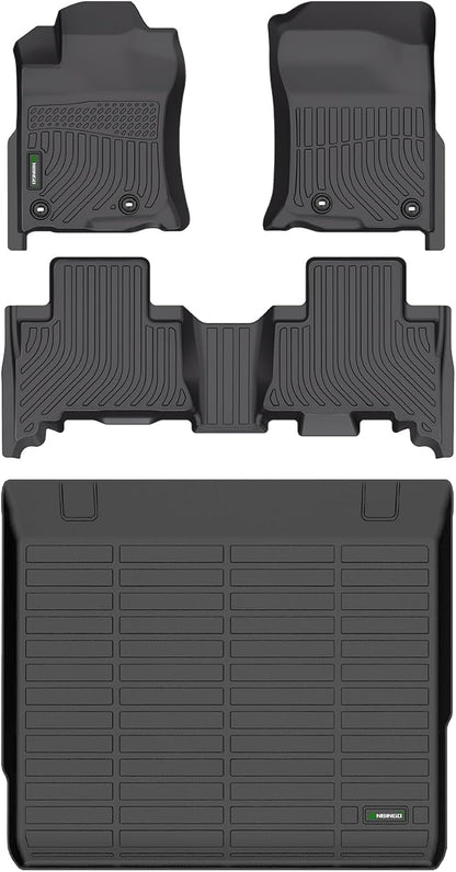 ANBINGO®Floor Mats Fit for Toyota 4Runner 2013-2024 & Cargo Liner All Weather by ANBINGO