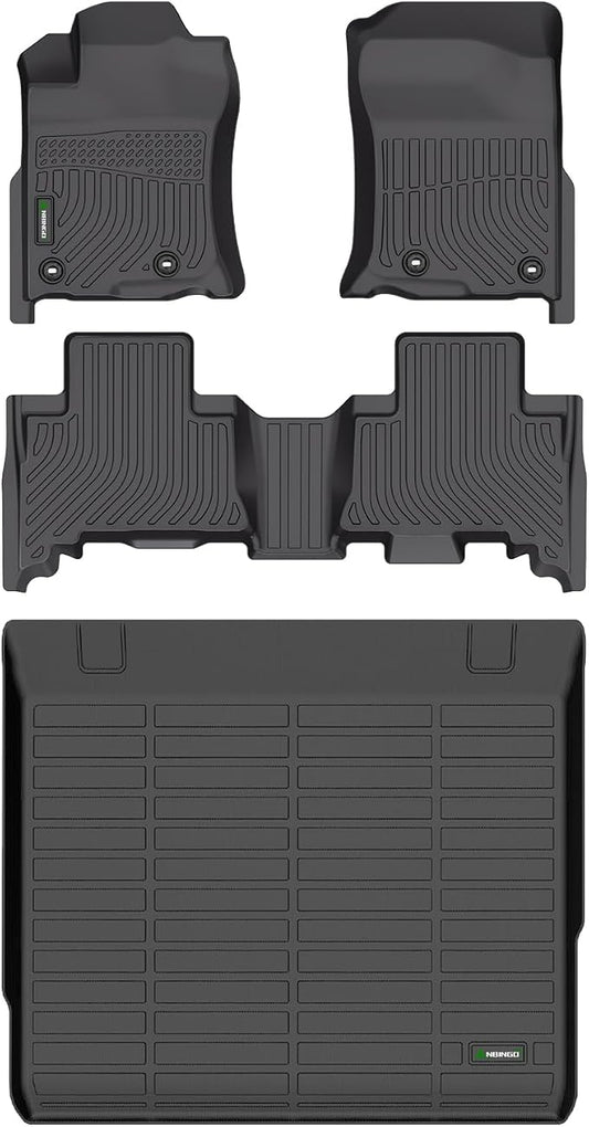 ANBINGO®Floor Mats Fit for Toyota 4Runner 2013-2024 & Cargo Liner All Weather by ANBINGO