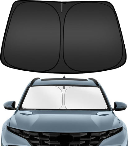 ARISMOTOR Windshield Sun Shade for H-yundai Santa Cruz 2022-2025, Custom Fit by ARISMOTOR