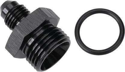 4AN Male Flare to 8AN ORB O-ring Boss Fuel Pump Rail Adapter Fitting Aluminum - Image 3