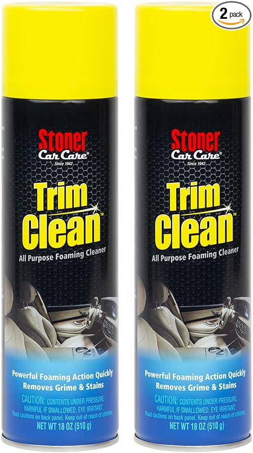 Stoner Car Care 91134–2PK Trim Clean All-Purpose Fast Acting Powerful Foaming by StonerCarCare