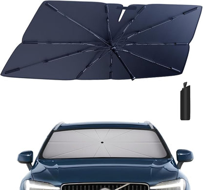 Windshield Sun Shade Umbrella: for Volvo XC60-2018-2024 by HIMUMOY