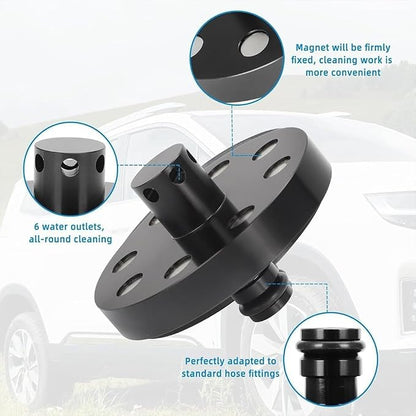 O-Ring Chassis Cleaner Flusher Kit, 360° Spinning Nozzle, Undercarriage Cleaner - Image 3