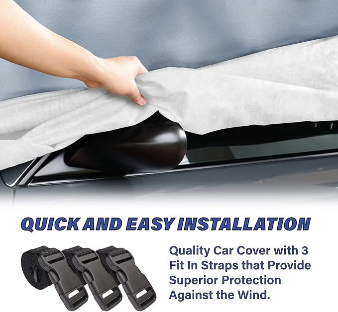 iCarCover Premium Car Cover for 2004-2018 Chevy Aveo Hatchback Heavy Duty - Image 8