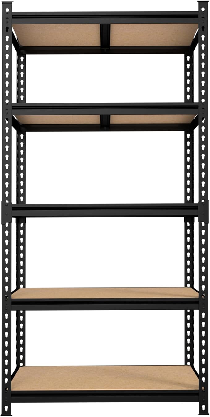 MUPATER 36" W x 18" D x 72" H Metal Storage Shelves, Heavy Duty Utility Shelf - Image 7