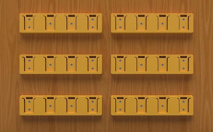 Battery Rack Compatible with DeWalt 20V Battery Holder, Mount 4 Slot Bulk - Image 5