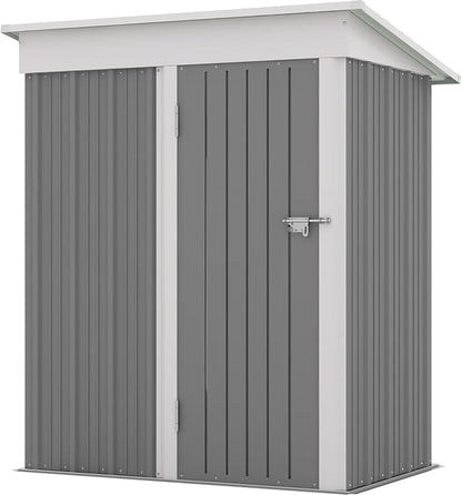 Patiowell 5x3 FT Outdoor Storage Shed, Garden Tool Shed - Image 7