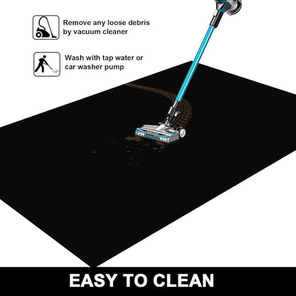 AiBOB Oil Spill Mat, Garage Floor Mat Under Car, 6ft X 8 ft, Waterproof Backing - Image 6